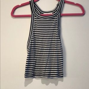 Striped crop top